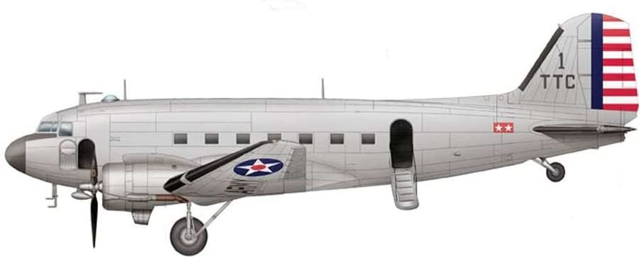 トランペッター 1/48 DC-3 スカイトレイン プラモデル